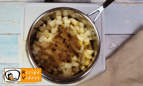 Apple and pear tiramisu recipe, how to makeApple and pear tiramisu step 1