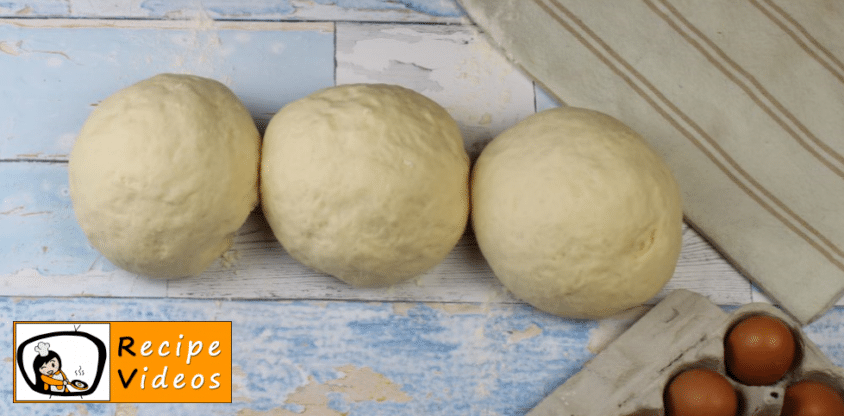 Braided yeast bun recipe, how to make Braided yeast bun step 5