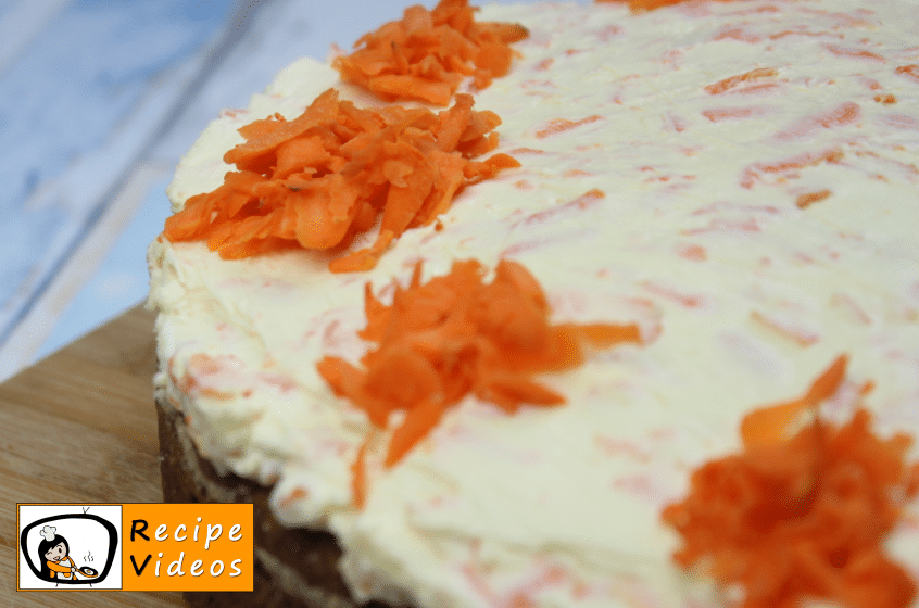 Carrot cake recipe, how to make Carrot cake step 10