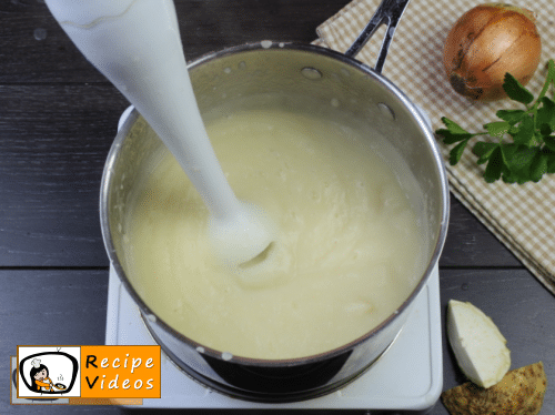 Celery cream soup recipe, how to make Celery cream soup step 6