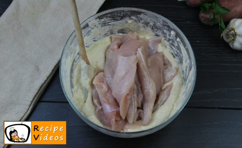 Chicken breast in beer pastry crust recipe, how to make Chicken breast in beer pastry crust step 2