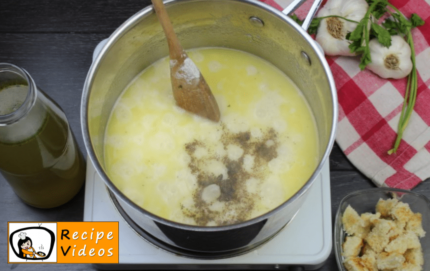 Creamy cheese soup recipe, how to make Creamy cheese soup step 4