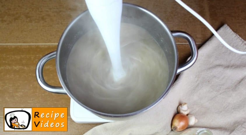 Creamy mushroom soup recipe, how to make Creamy mushroom soup step 7