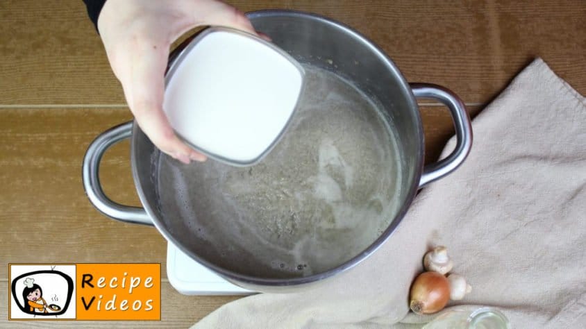 Creamy mushroom soup recipe, how to make Creamy mushroom soup step 8