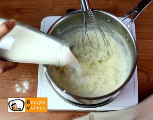 Garlic gnocchi with cheese sauce recipe, how to make Garlic gnocchi with cheese sauce step 6