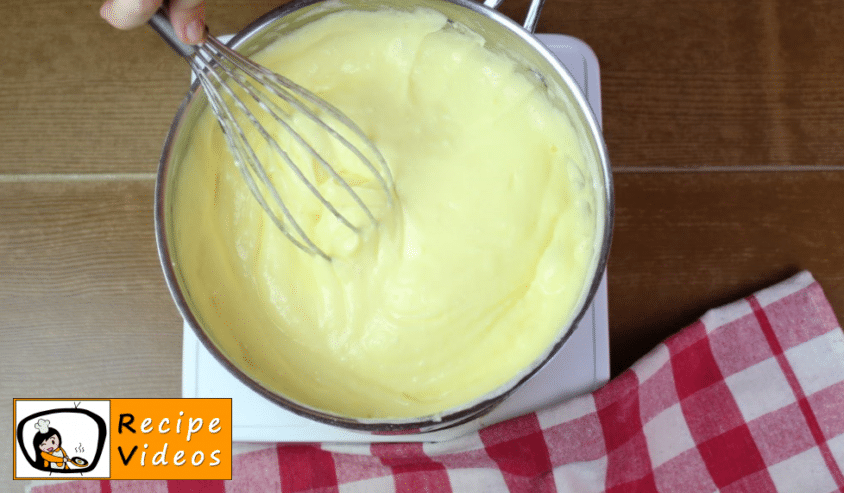 Home-made cream slices recipe, how to make Home-made cream slices step 6