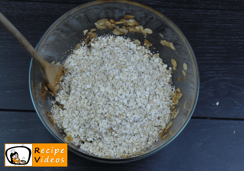 Homemade granola bars recipe, how to make Homemade granola bars step 6