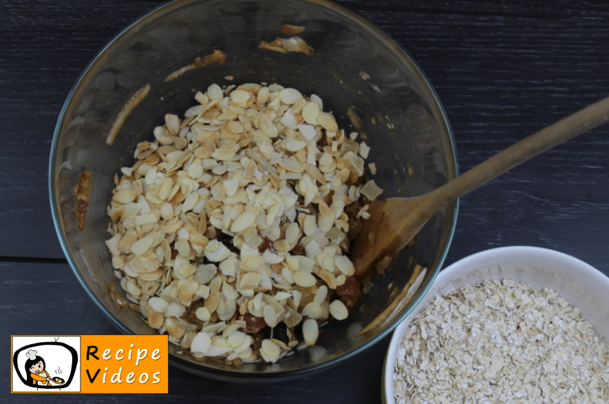 Homemade granola bars recipe, how to make Homemade granola bars step 5