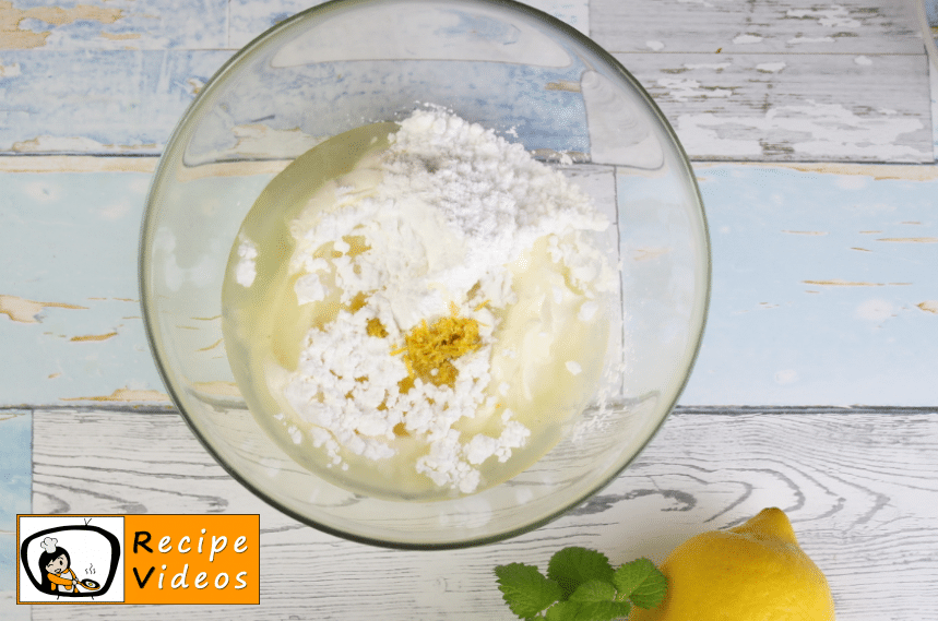 Lemon mascarpone cake recipe, how to make Lemon mascarpone cake step 5