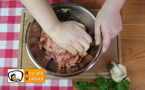 Meatballs with tomato sauce recipe, how to make Meatballs with tomato sauce step 2