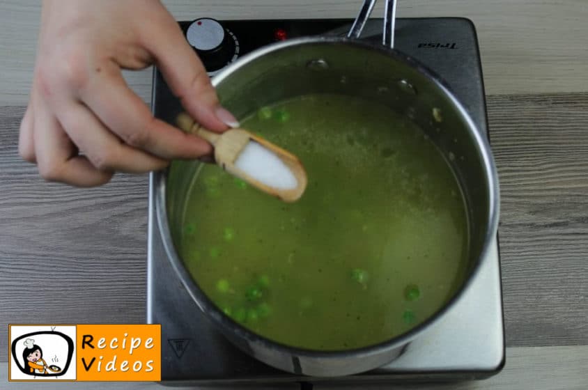 Pea cream soup recipe, how to make Pea cream soup step 6