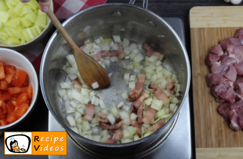 Peppered tokány recipe, how to make Peppered tokány step 1