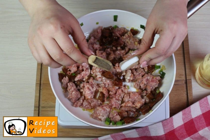 Pockets with minced meat recipe, how to make Pockets with minced meat step 4