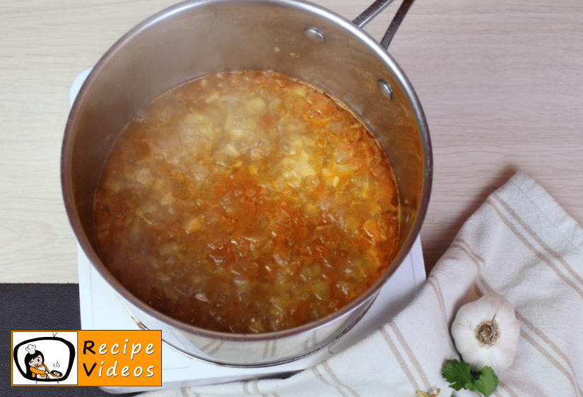 Pork schnitzel Bakonyi style recipe, how to make Pork schnitzel Bakonyi style step 8