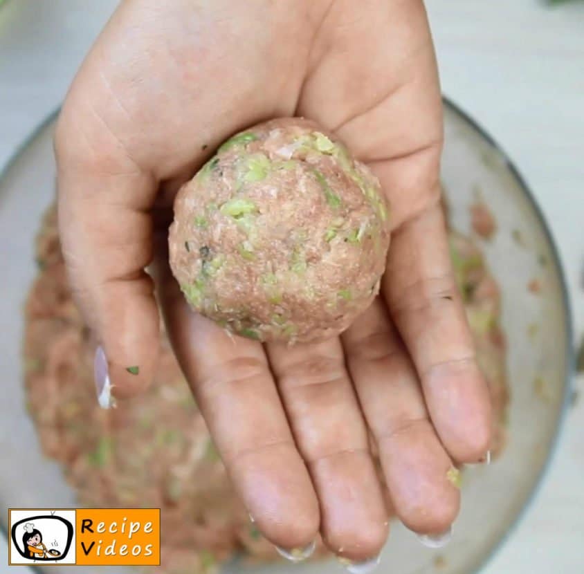 Savoy cabbage meatballs recipe, how to make Savoy cabbage meatballs step 3