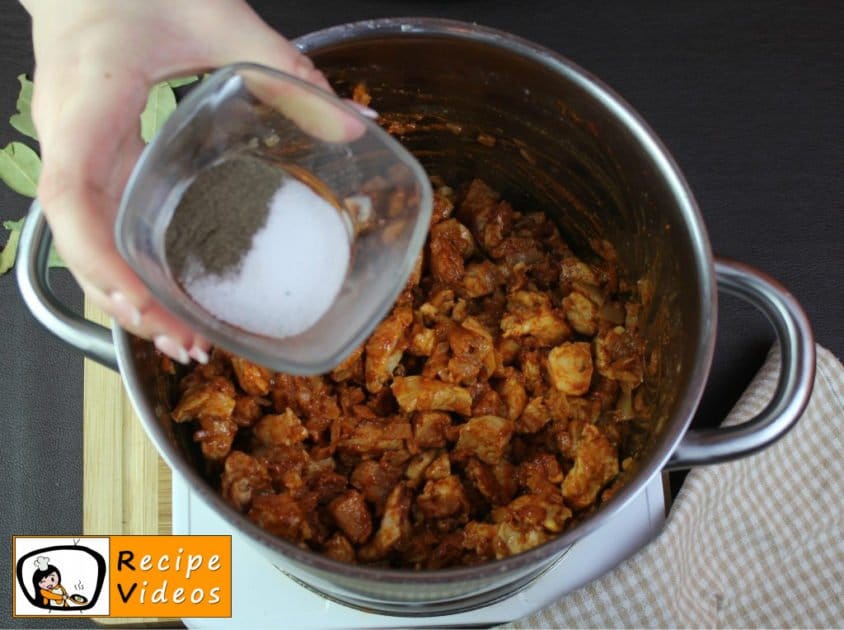 Szegedin goulash recipe, how to make Szegedin goulash step 5