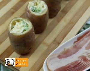 Bacon-wrapped stuffed potatoes recipe, how to make Bacon-wrapped stuffed potatoes step 5