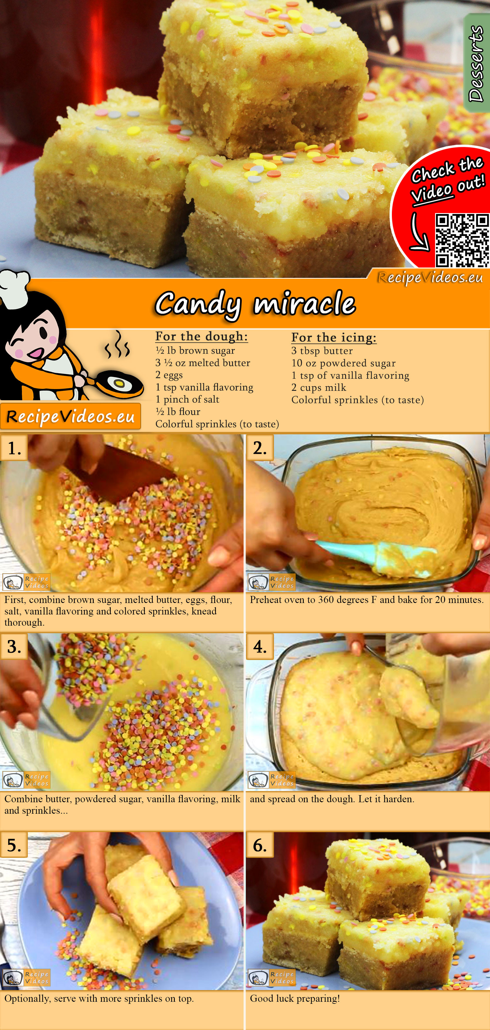 Candy miracle recipe with video