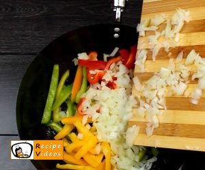 Chicken and vegetables penne recipe, how to make Chicken and vegetables penne step 2