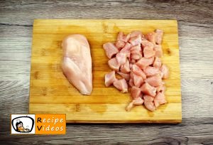 Chicken bites wrapped in bacon recipe, how to make Chicken bites wrapped in bacon step 1