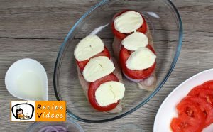 Chicken breast with mozzarella and tomatoes recipe, how to make Chicken breast with mozzarella and tomatoes step 9