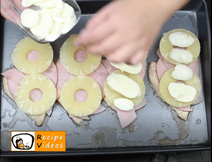 Chicken breasts with pineapple and cheese recipe, how to make Chicken breasts with pineapple and cheese step 5