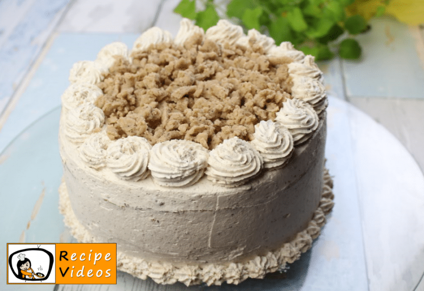 Creamy chestnut cake recipe, how to make Creamy chestnut cake step 11