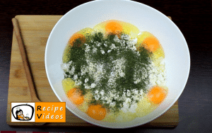 Curd casserole with dill recipe, how to make Curd casserole with dill step 1