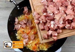 Hungarian meat strips recipe, how to make Hungarian meat strips step 4