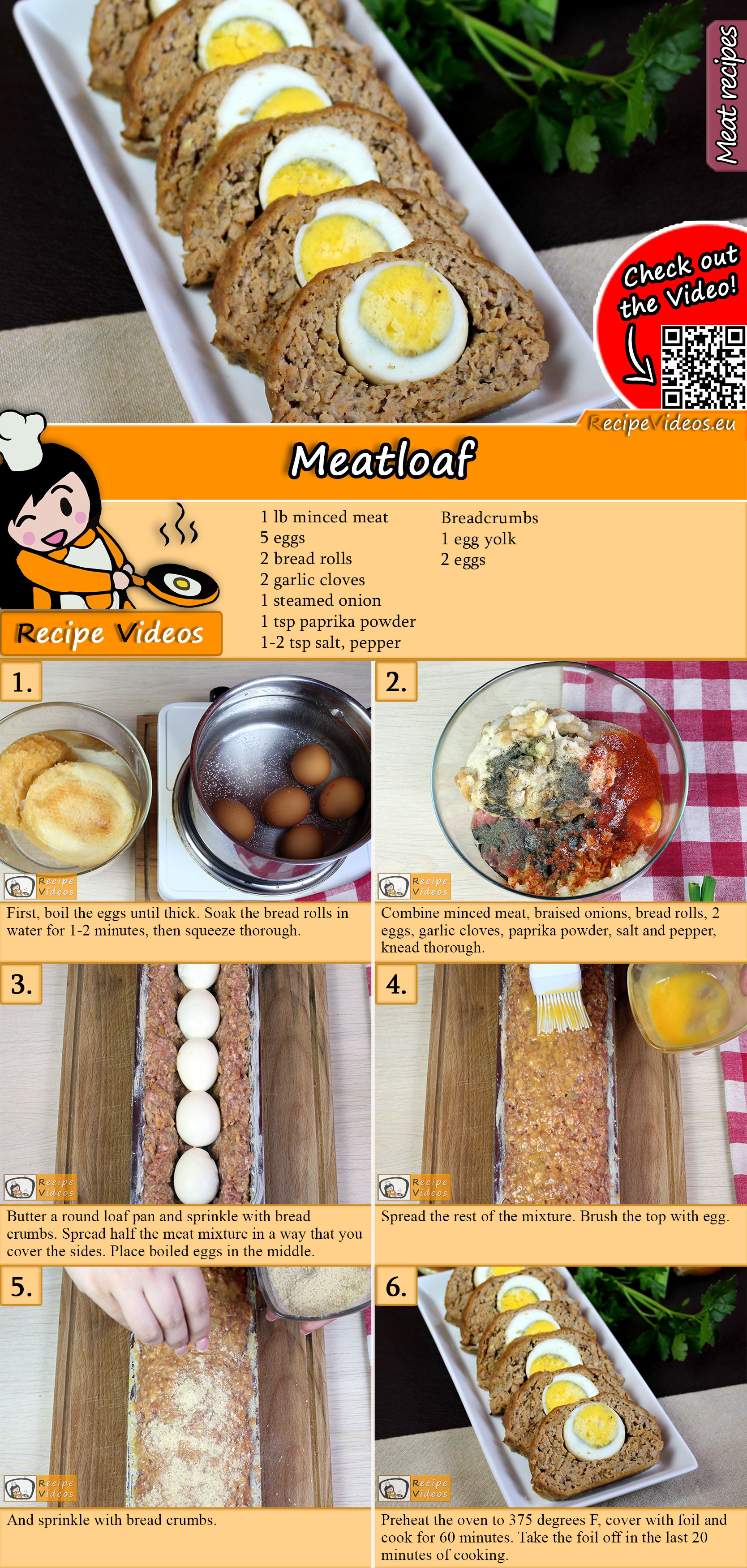 Meatloaf recipe with video