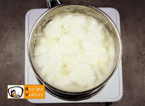 Snow eggs recipe, how to make Snow eggs step 2