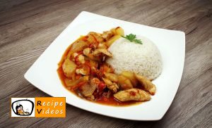 Sweet and sour chicken recipe, how to make Sweet and sour chicken recipe step 5