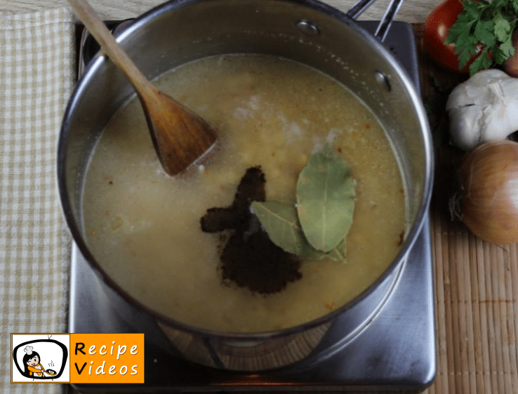 Yellow pea stew recipe, how to make Yellow pea stew step 4