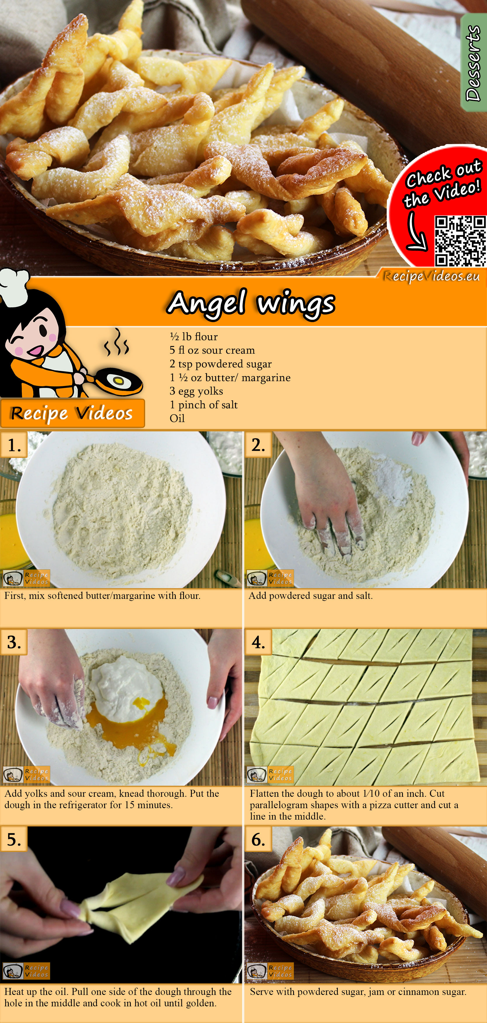 Angel wings recipe with video
