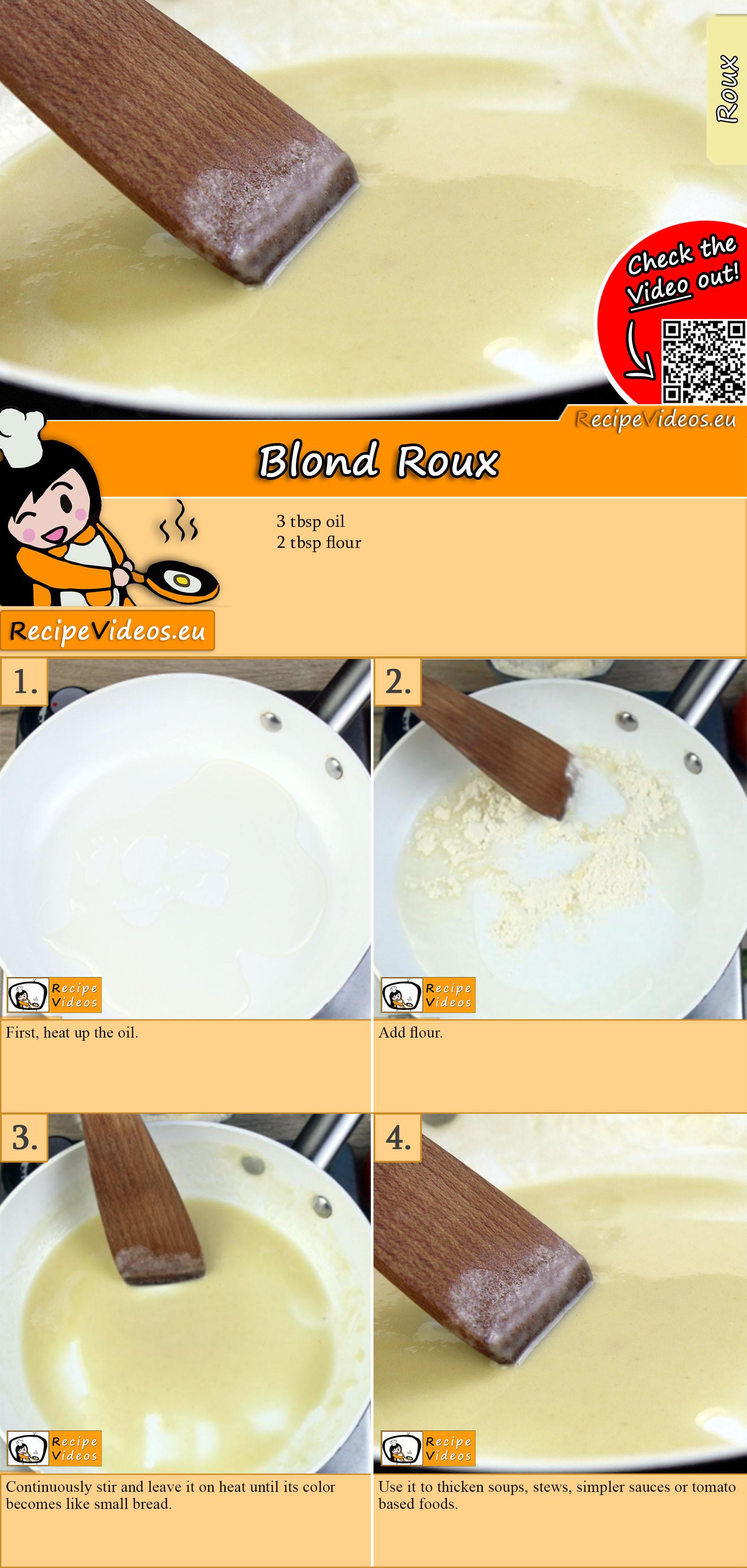 Blond Roux recipe with video