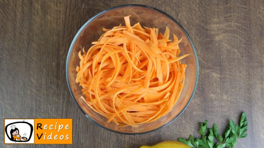 Carrot salad recipe, how to make Carrot salad step 1