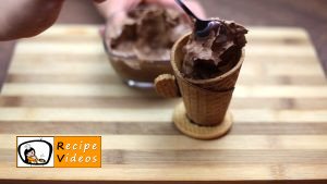 Chocolate filled ice cream cones recipe, how to make Chocolate filled ice cream cones step 5