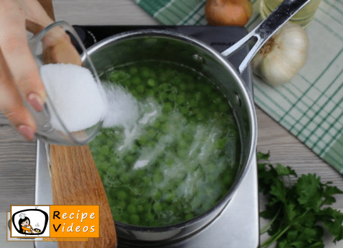 Cream peas recipe, how to make Cream peas step 4