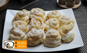 Cream puffs recipe, how to make Cream puffs step 12