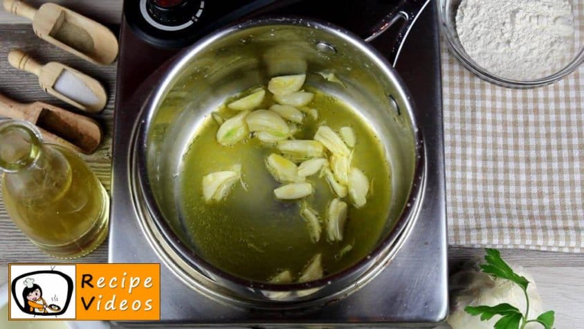 Creamy garlic soup recipe, how to make Creamy garlic soup step 1