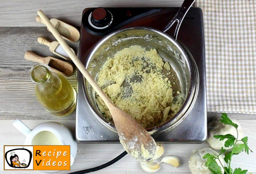 Creamy garlic soup recipe, how to make Creamy garlic soup step 2