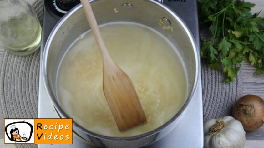 Egg barley recipe, how to make Egg barley step 2