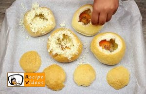 Filled Bread Rolls recipe, how to make Filled Bread Rolls step 4