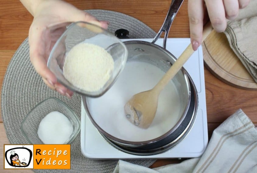 Semolina porridge recipe, how to make Semolina porridge step 2