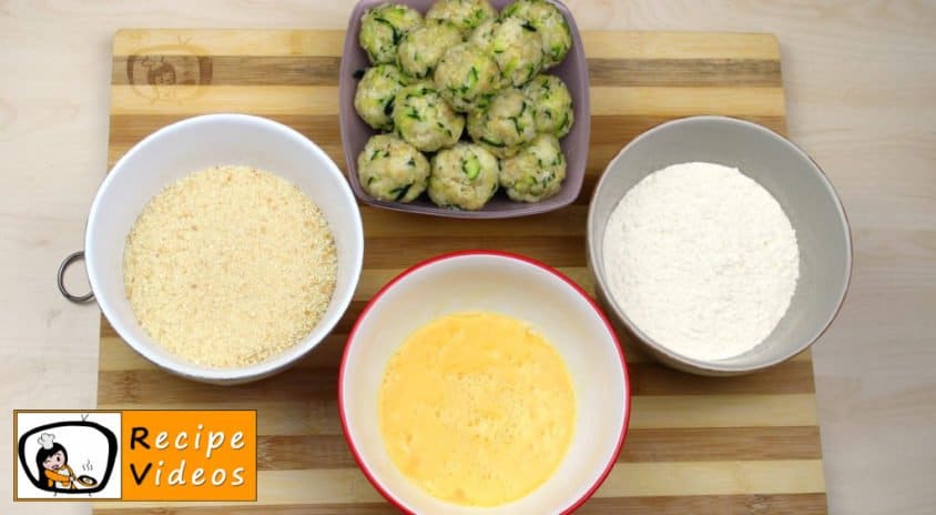 Zucchini Balls With Cheese recipe, how to make Zucchini Balls With Cheese step 5