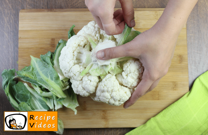Cauliflower recipe, how to make Cauliflower step 1