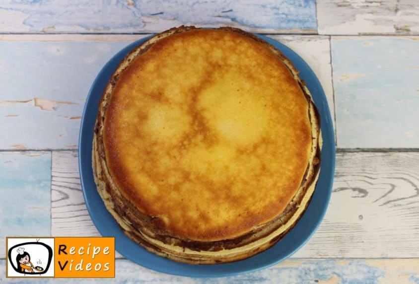 Pancake Cake recipe, how to make Pancake Cake step 6