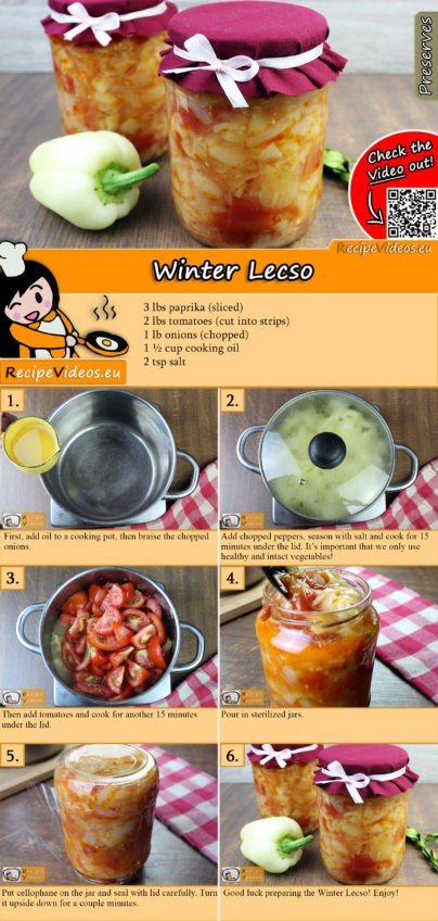 Winter Lecso recipe with video