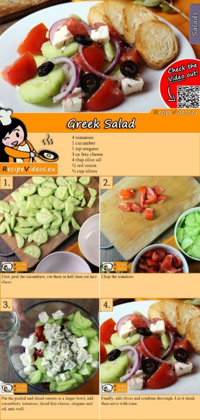 Greek Salad recipe with video