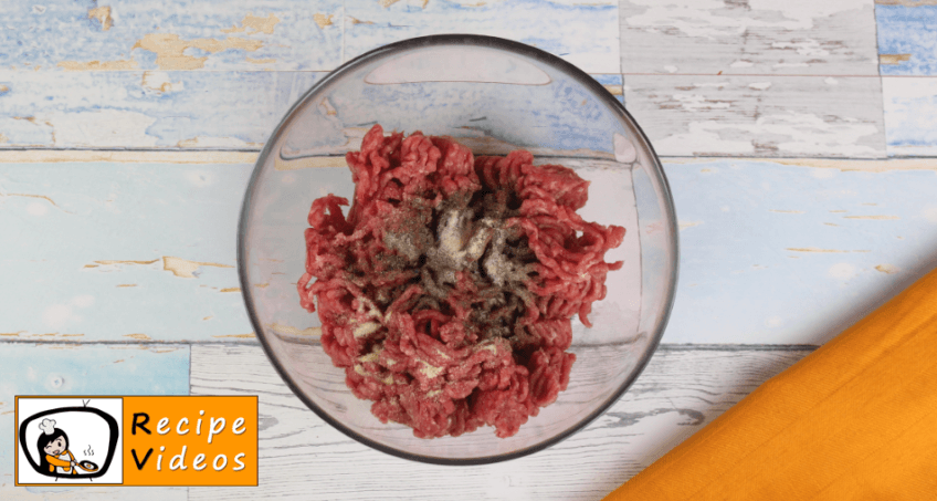 Juicy Lucy recipe, how to make Juicy Lucy step 1